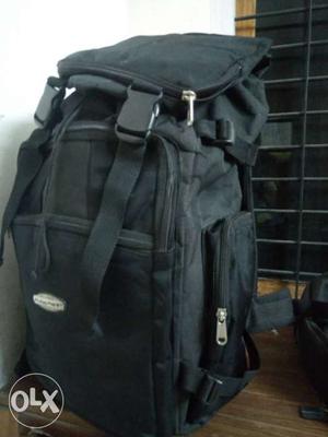 Black RuckSack Number of compartments: 6
