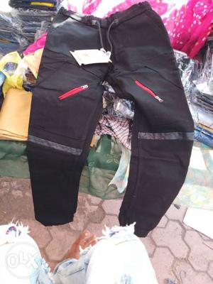 Black jogers  size only