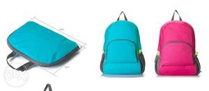 Fashionable Foldable Backpack Leisure School Backpack a