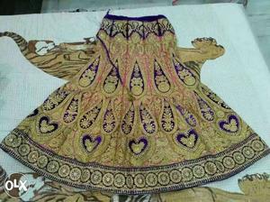 Ghagra from Simaaya. Used once for 5 hours
