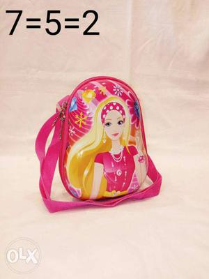 Girl's Pink Barbie Shoulder Bag