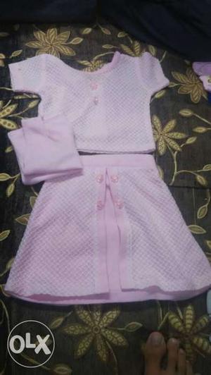 Girl's Pink Clothes Set