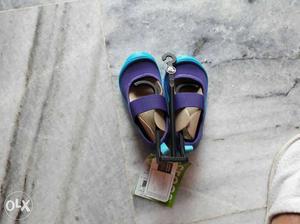 Girl's Purple Sandals