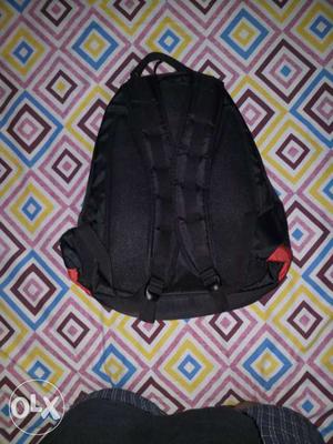 Hp Red And Black Backpack
