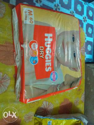 Huggies Dry diapers M size 5-11 kg 60 pcs worth