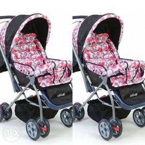Ideal for Twins -2 Strollers with stroller