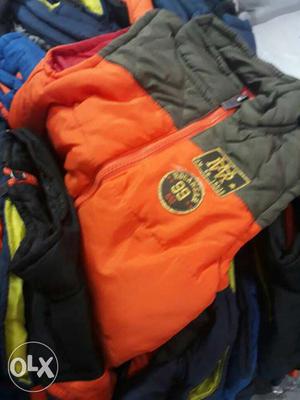 Kida half jacket 3 to 10 years in wholesale