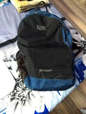 Original Wildcraft school bag.9 months old