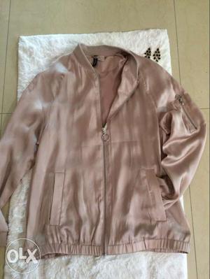 Pink Full-zip Jacket