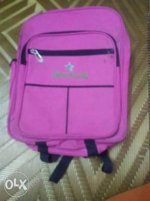 Pink color bag only