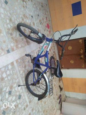 Toddler's Blue And Black Bike