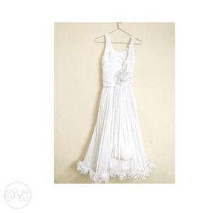 White party gown
