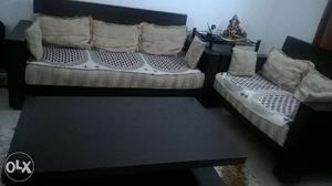 3+2 seater designer sofa with center table