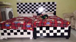 3d bed Sai Bande home made pure sisam pave.or