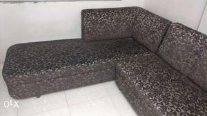 7 seater (4+3) sofa set with lounger