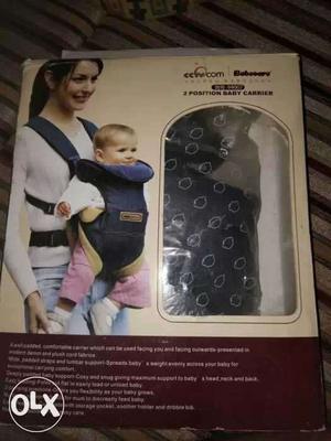 Baby's Black Carrier With Box