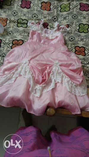 Beautiful party wear princess frock used only