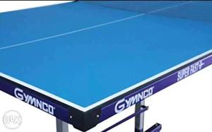 Blue Gymnco New super fast Table Tennis Table