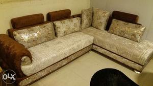 Brand new corner sofa set at very affordable price