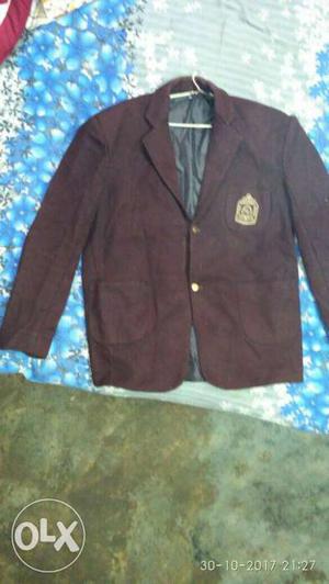 Brown blazer for school and college size=42