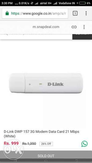 D-link net setter No complaints Micro sd port 1