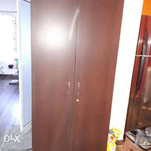 Damro brown Wooden Wardrobe