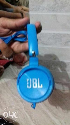 Full clear sound blue color jbl head phone