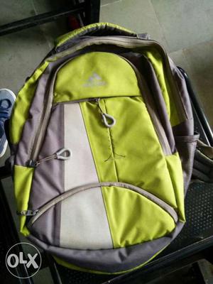 Green, And Gray Backpack