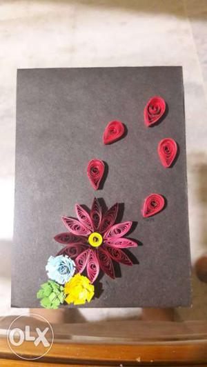 Handmade quilling card