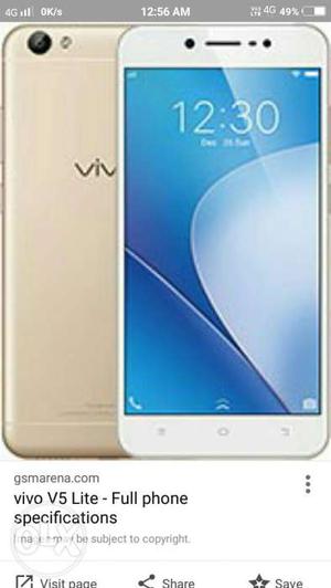 I want sell my vivo v5 6 months old all
