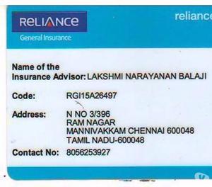 Insurance Agent in Chennai Chennai