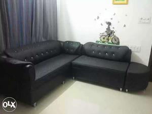 L shape sofa very less used.Almost new in
