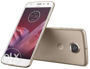 Moto Z2 play gold. 3 months old. Good condition.
