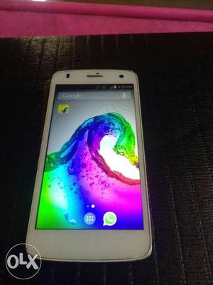 (Negotiable) lava iris selfie front 5mp + flash working very