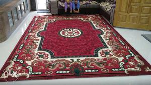New Bhadohi Handmade seizer carving woolen carpet