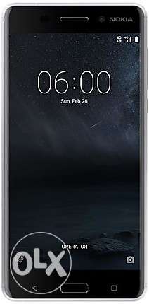 New Nokia 6 silver less used only 2months with