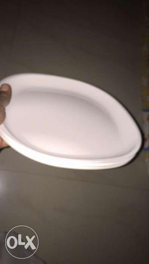 New highly quality dinner plates white colour 3