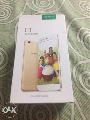 Oppo f3 four months light use. Full box and