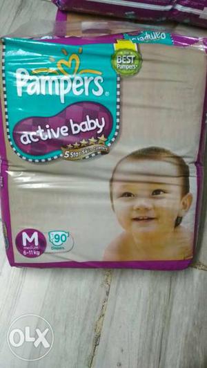 Pampers active baby,Medium size, on 50%