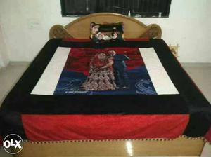 Photo printed bed sheet and a pair of photo