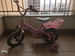 Pink Training Bike