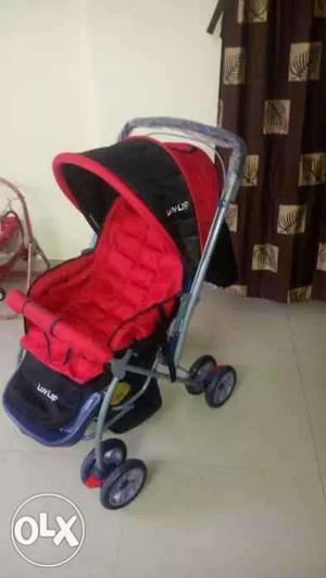 Red And Black Stroller