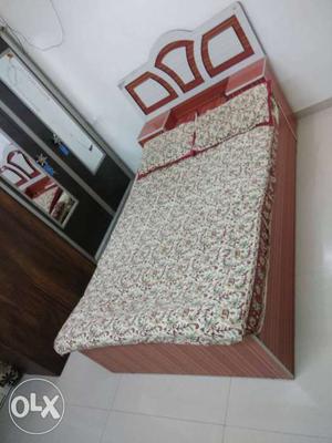 Red And White Bed Frame