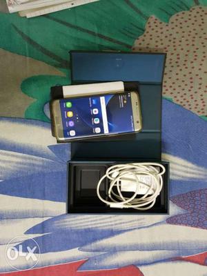 S7 edge 32gb 4 months old new condition all