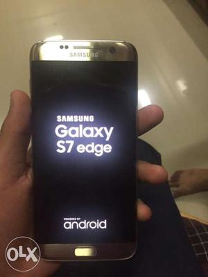 S7 edge flawless condition slightly negotiable