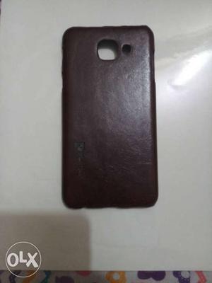 Samsung j7 max leather Back cover fore sale. NEW