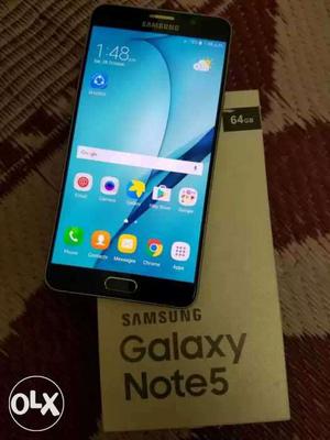 Samsung note 5.storage 64 gb Reason to sell