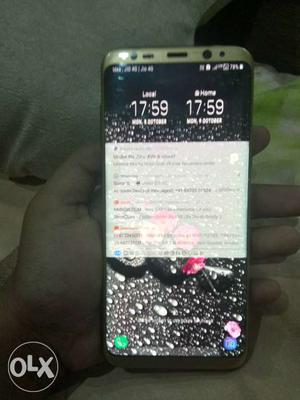 Samsung s8 plus only 4 month old full new