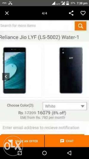 Sell my 4g volte slemast mobile phone... 16 n 2
