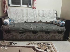 Sofa set two chairs one piece